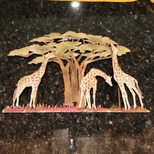Wall Art Giraffes by Bovano of Cheshire